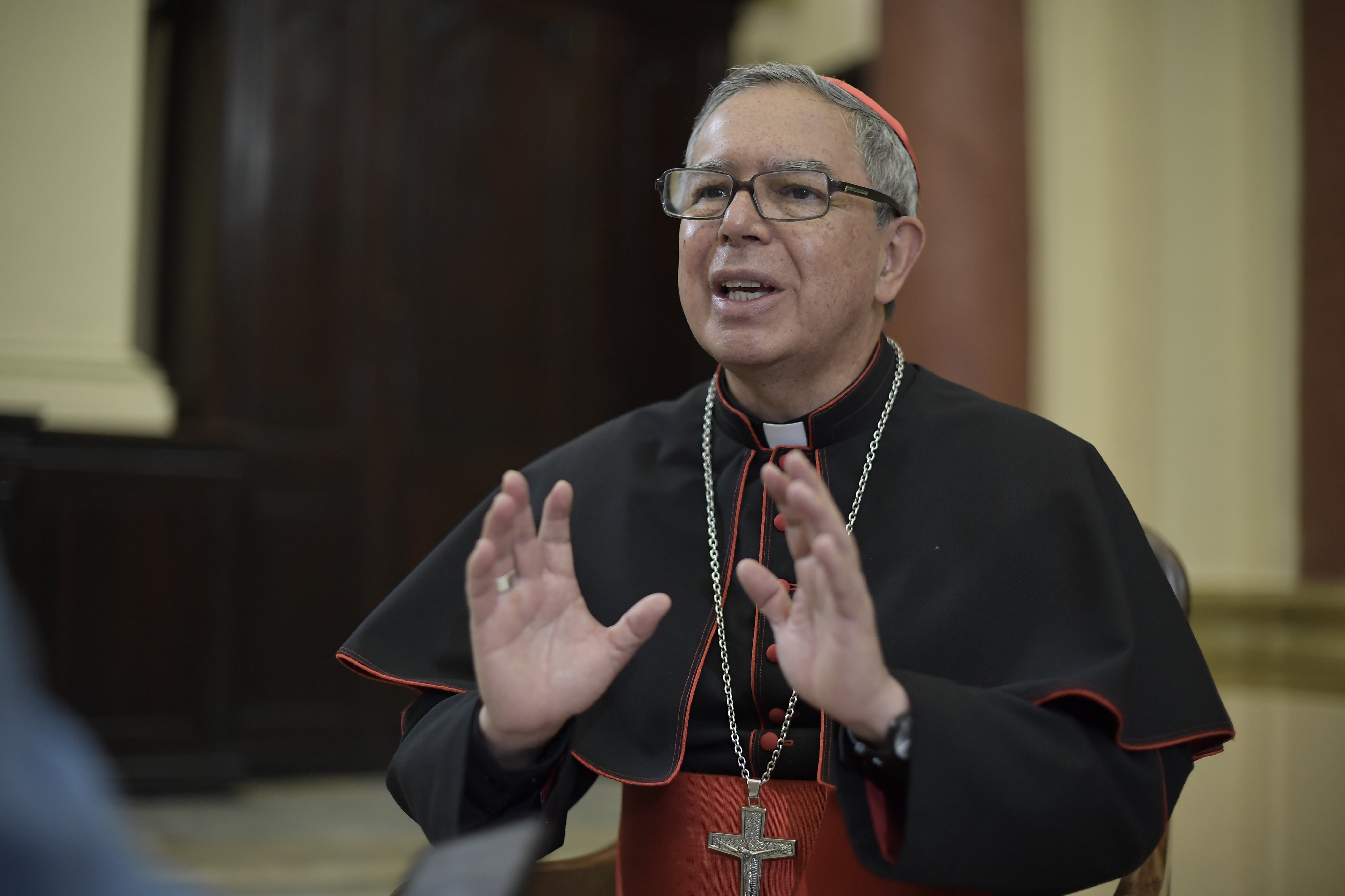 Arzobispo de Bogotá, en entrevista.