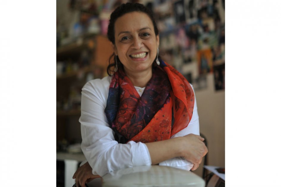 Lilia Isabel Miranda es artista plástica de la Academia de Arte Fábula.  / Gustavo Torrijos
