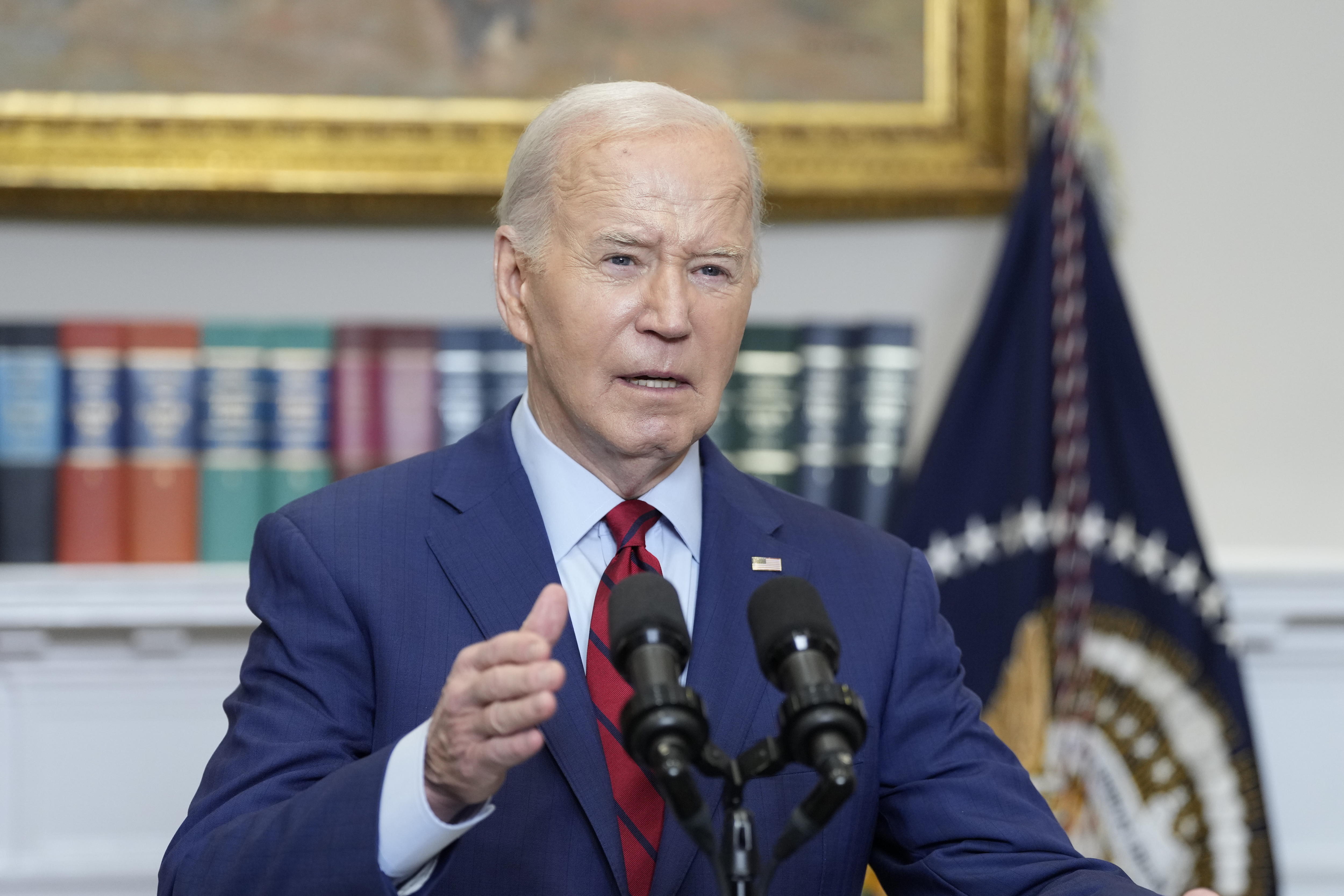Biden sobre manifestaciones propalestinas: “Tienen derecho a protestar, no al caos”
