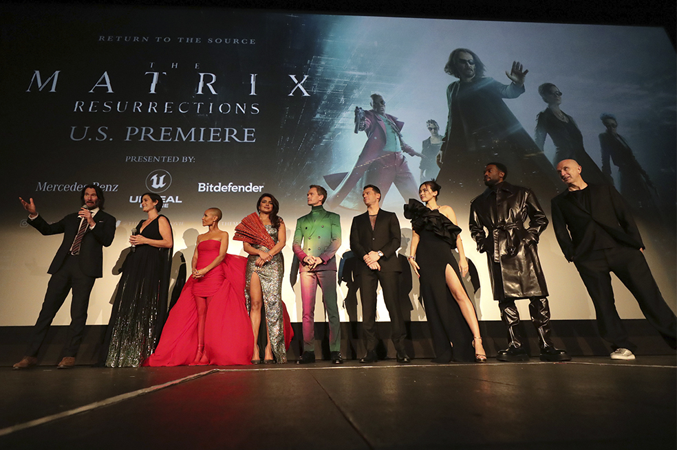 The Matrix Resurrections: Así fue la premier mundial en San Francisco.