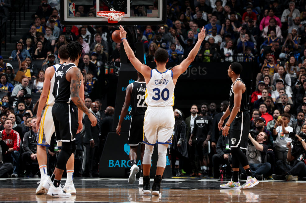 Stephen Curry sumó otro récord con Golden State
