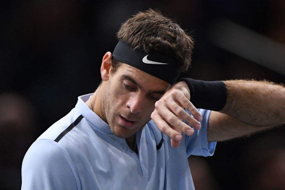Del Potro cae ante Isner y pierde su tiquete para el Torneo de Maestros de Londres