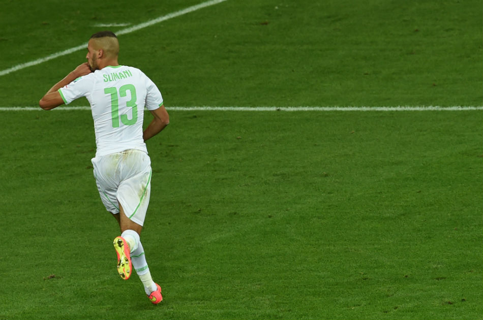 Islam Slimani, el delantero que hace historia con Argelia