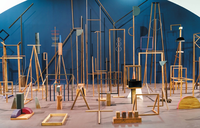 Instalación de Ana Mazzei en la Bienal de São Paulo. / Cortesía