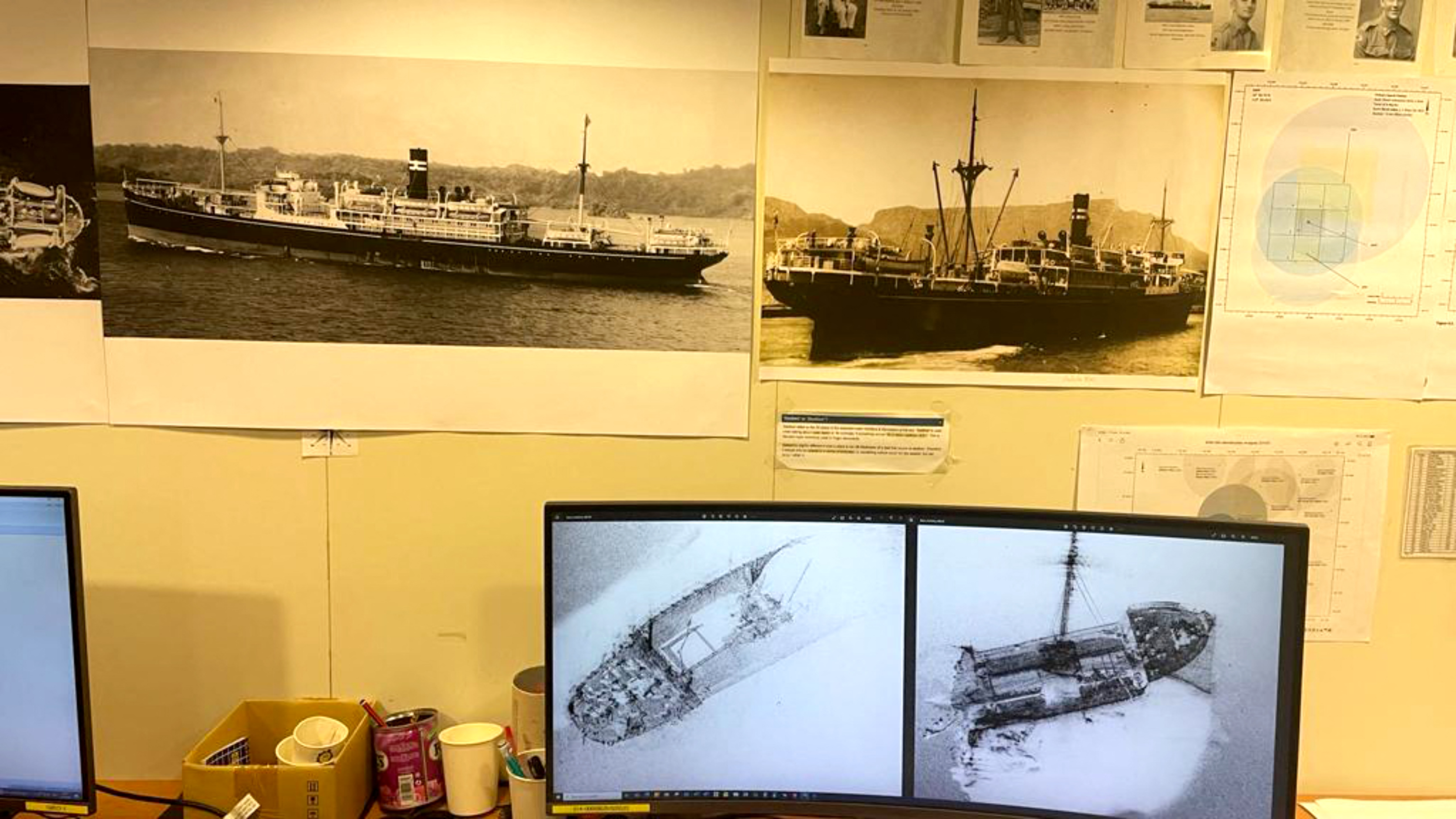 Encontraron los restos de un buque japonés de la Segunda Guerra Mundial
