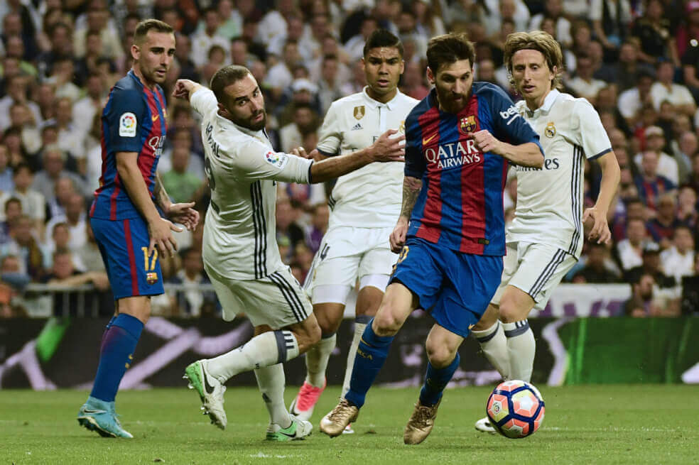 Viva el clásico español, Barcelona vs. Real Madrid, en Bogotá