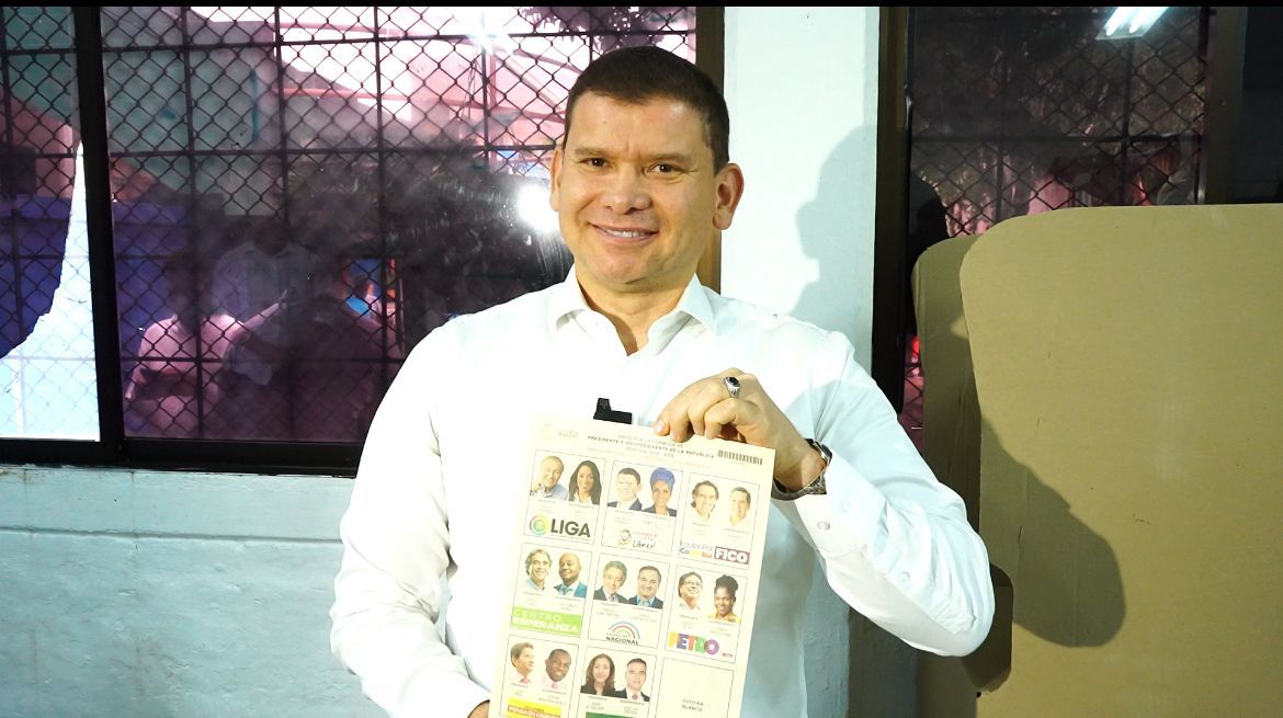 John Milton Rodríguez, candidato por Colombia Justa libres.