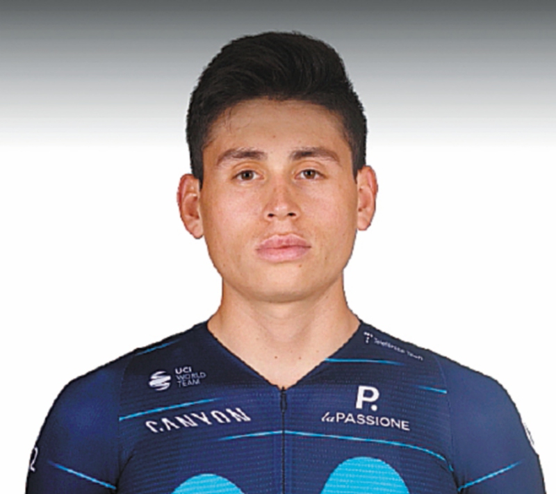 Éiner Rubio. / Movistar Team
