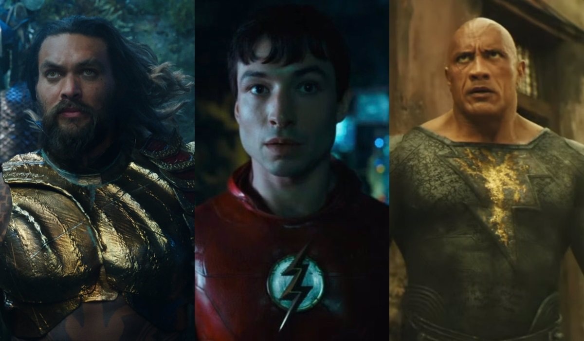 “Aquaman 2″, “The Flash” y “Black Adam” llegarán al cine… pero todavía no