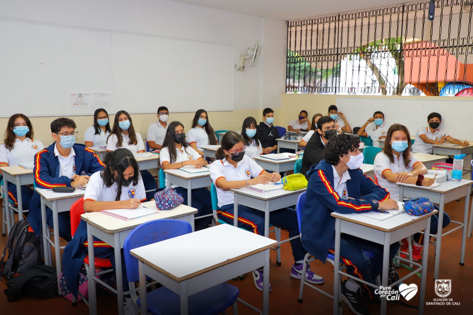 Colegios privados de Cali iniciaron las clases presenciales