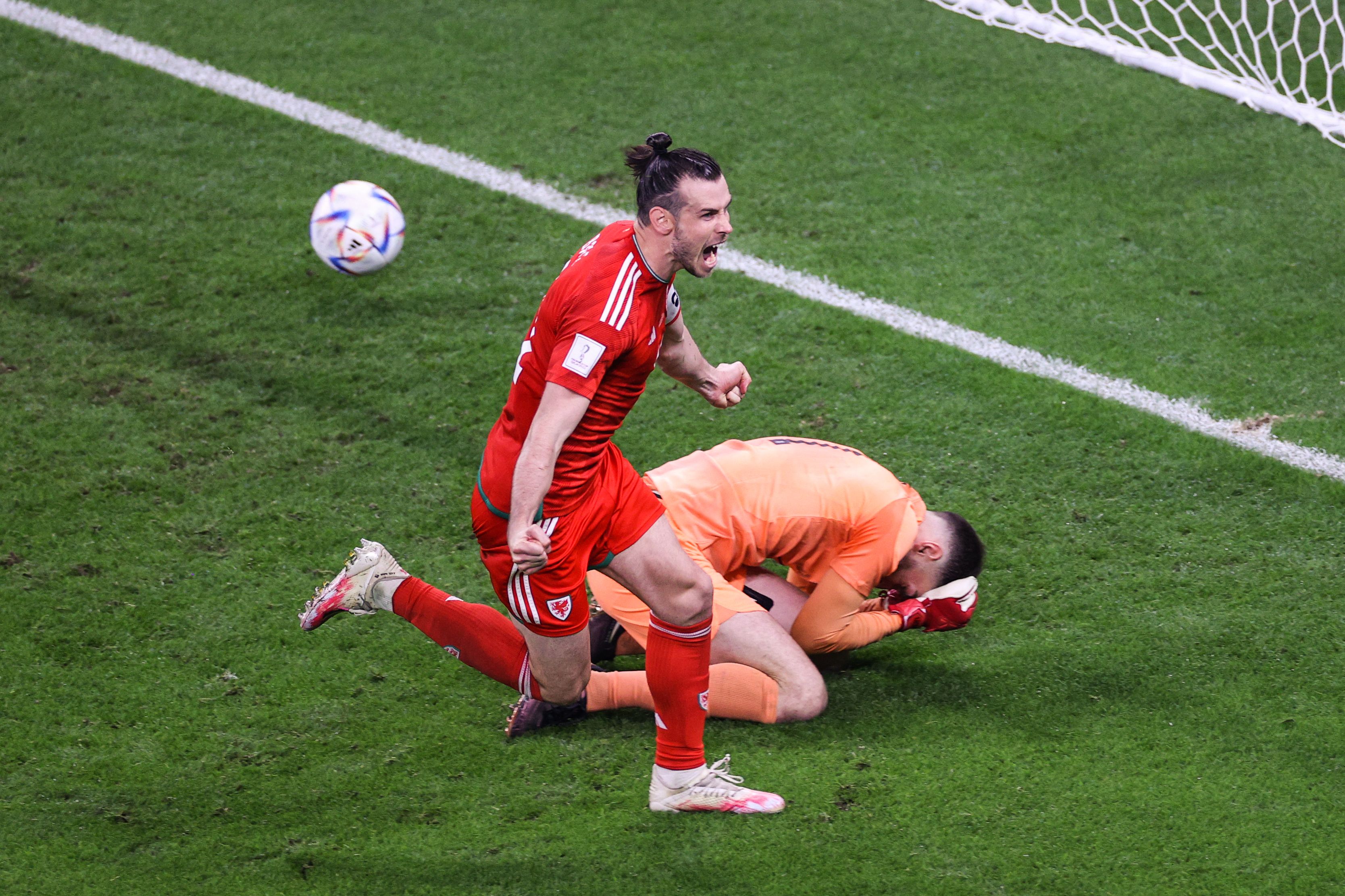 Gareth Bale, así fue su debut en el Mundial de Catar 2022