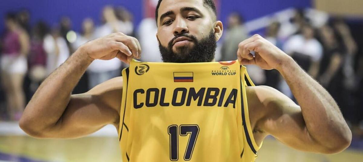 Romario Roque, figura de la selección de Colombia.
