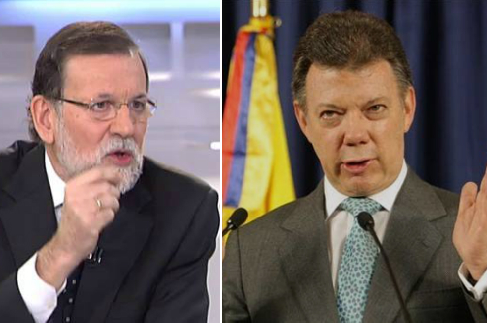 Santos y Rajoy prometen no afectar relaciones por caso Electricaribe