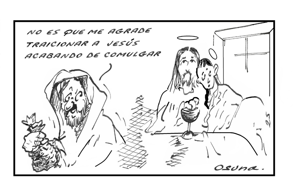 Judas y el pan eucarístico
