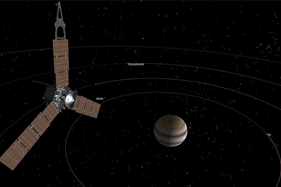 Las sorprendentes fotos que deja la sonda Juno en su viaje por Jupiter