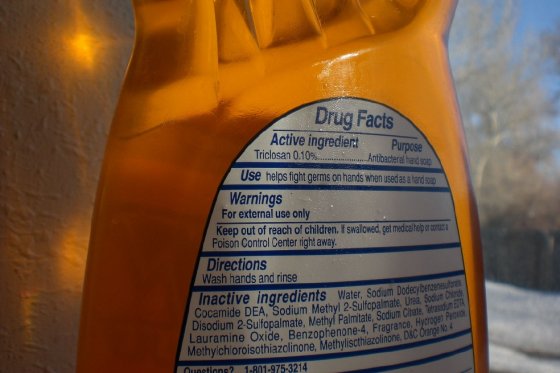Más de 2000 productos de aseo cuentan entre sus ingredientes el triclosán.