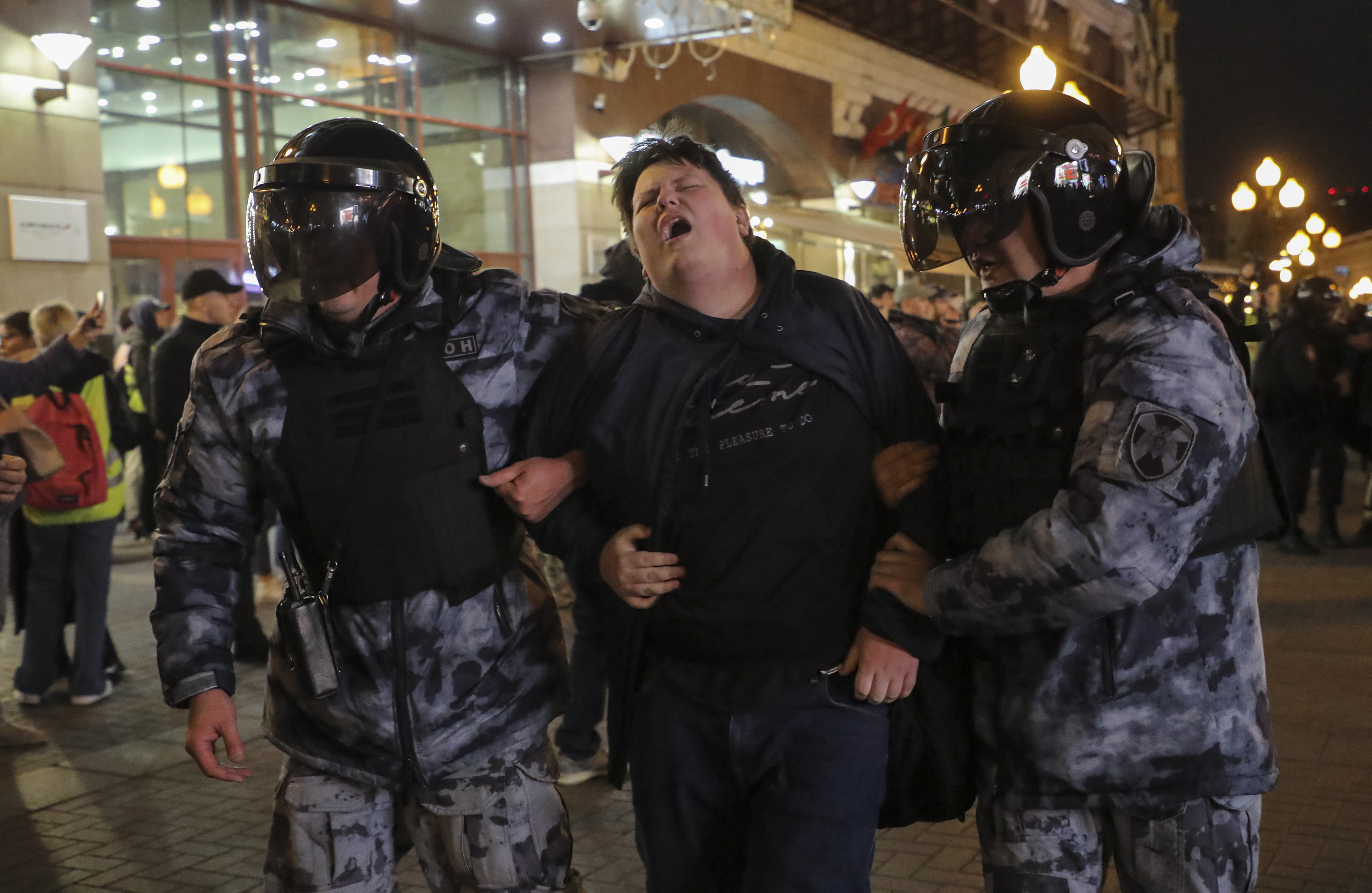 Fotos: Protestas en Rusia contra movilización de reservistas decretada por Putin