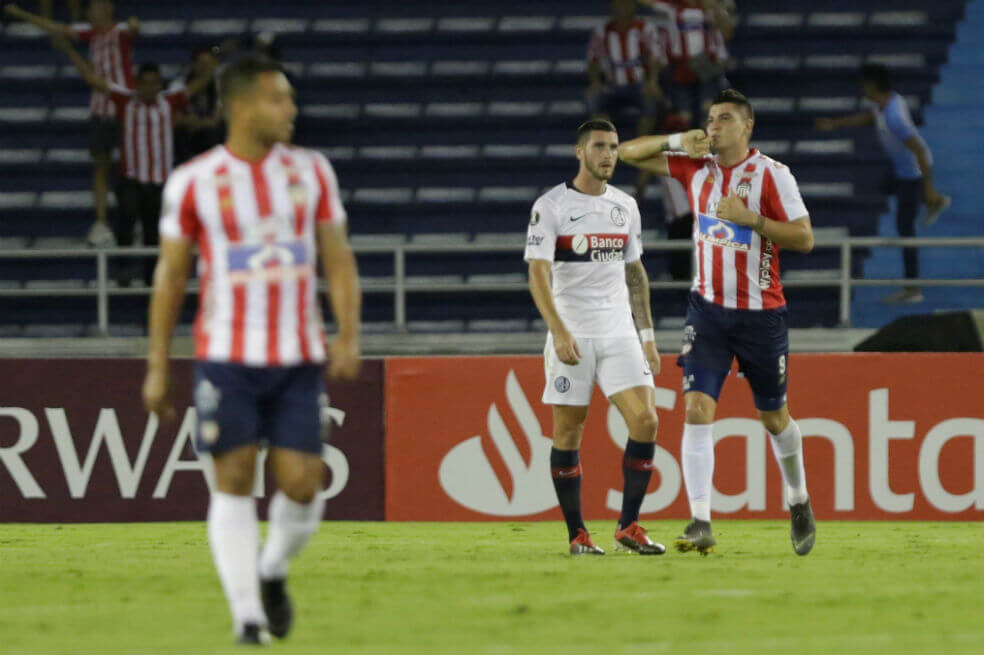Júnior venció a San Lorenzo y por fin ganó en la Copa Libertadores