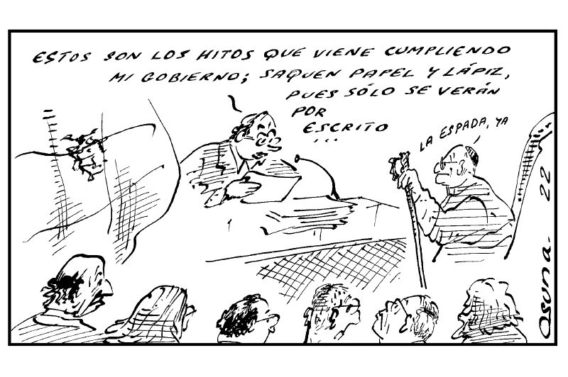 Cien días, aquí los hitos