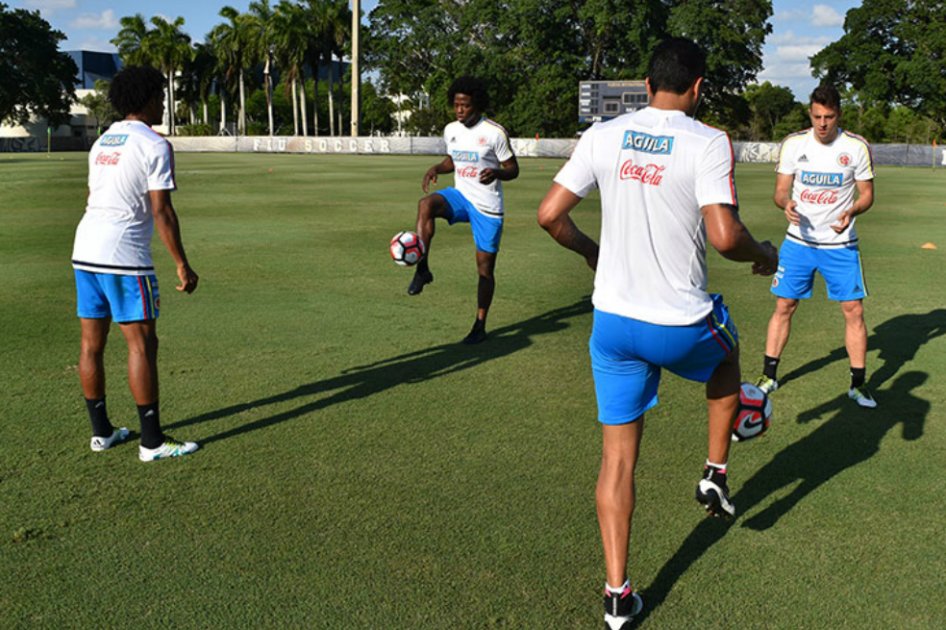 Colombia se alista para enfrentar a la Selección de Haití