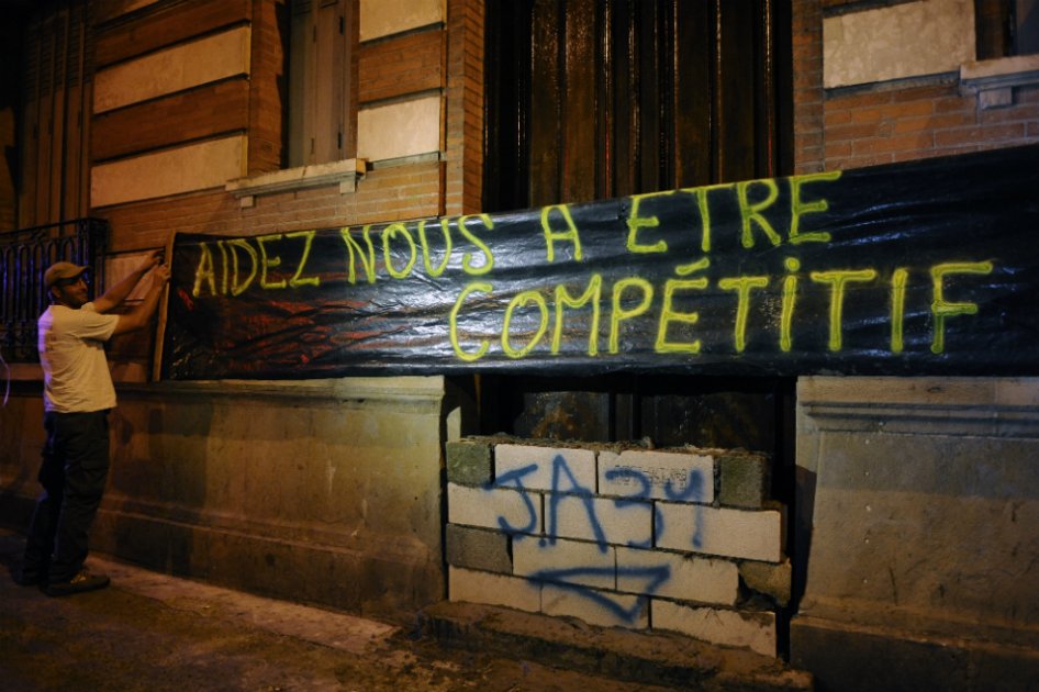 Agricultores franceses soldaron entradas de tres partidos políticos