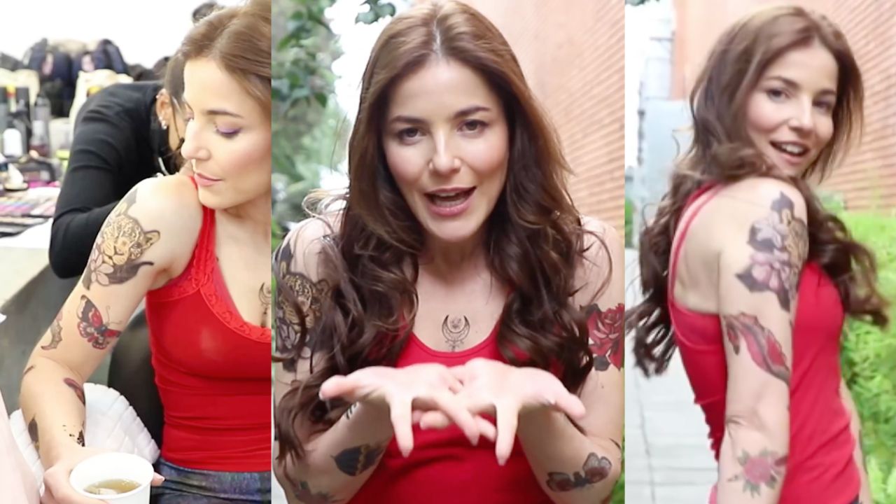 Juliette Pardau y el doloroso proceso para quitarse los tatuajes en ‘Tía Alison’