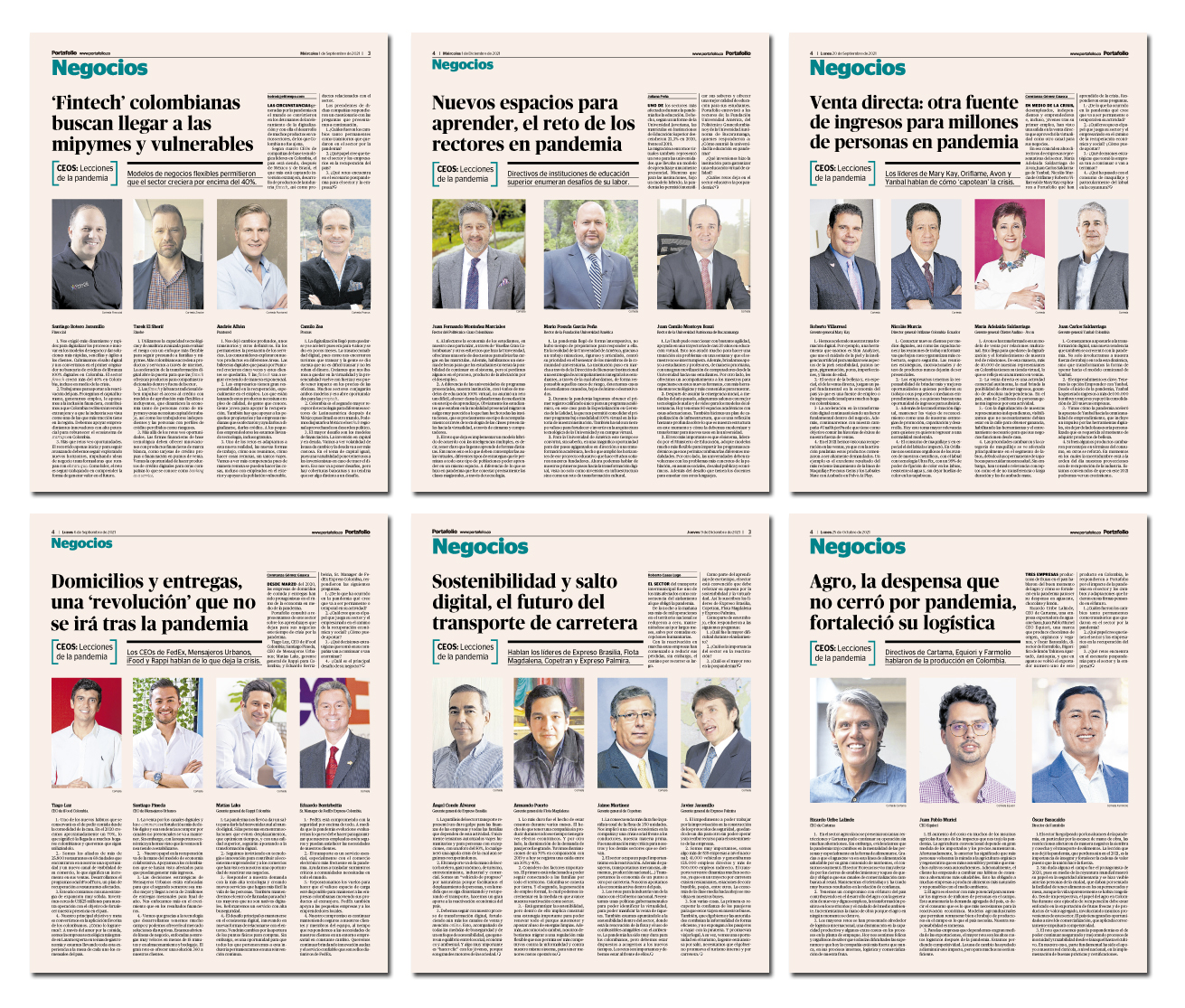 Agilidad, logística y digitalización, recetas de CEOs en pandemia