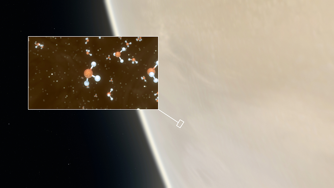 Hallan fosfina en Venus, un gas que podría tener un origen biológico