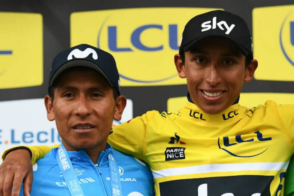 Nairo Quintana: «Ver a Egan de amarillo es un orgullo, está cumpliendo el sueño de un país»