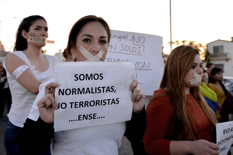 Los estudiantes de Guerrero evocan al ‘Che’