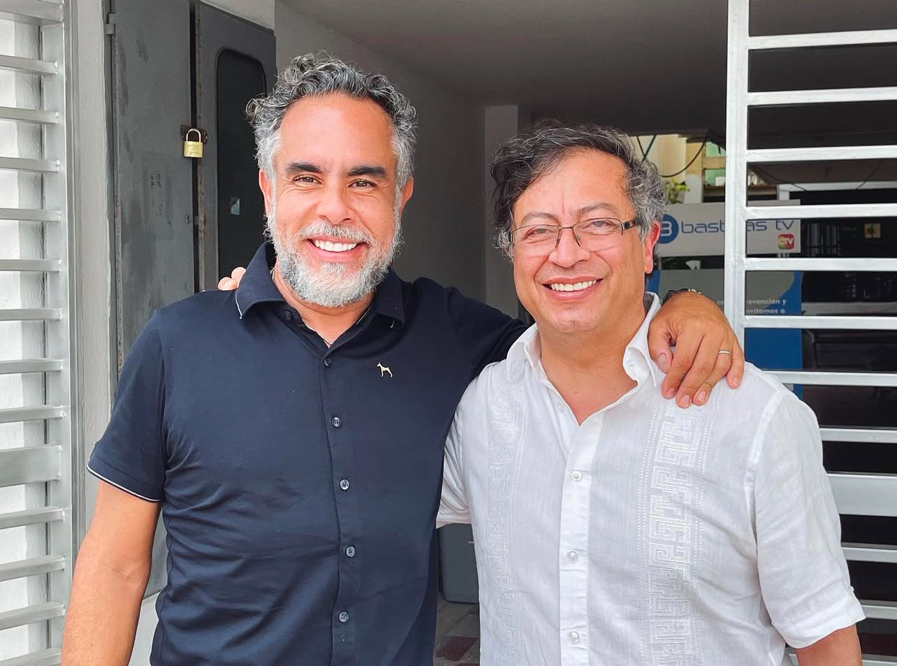 Presidente Gustavo Petro y jefe de despacho, Armando Benedetti.