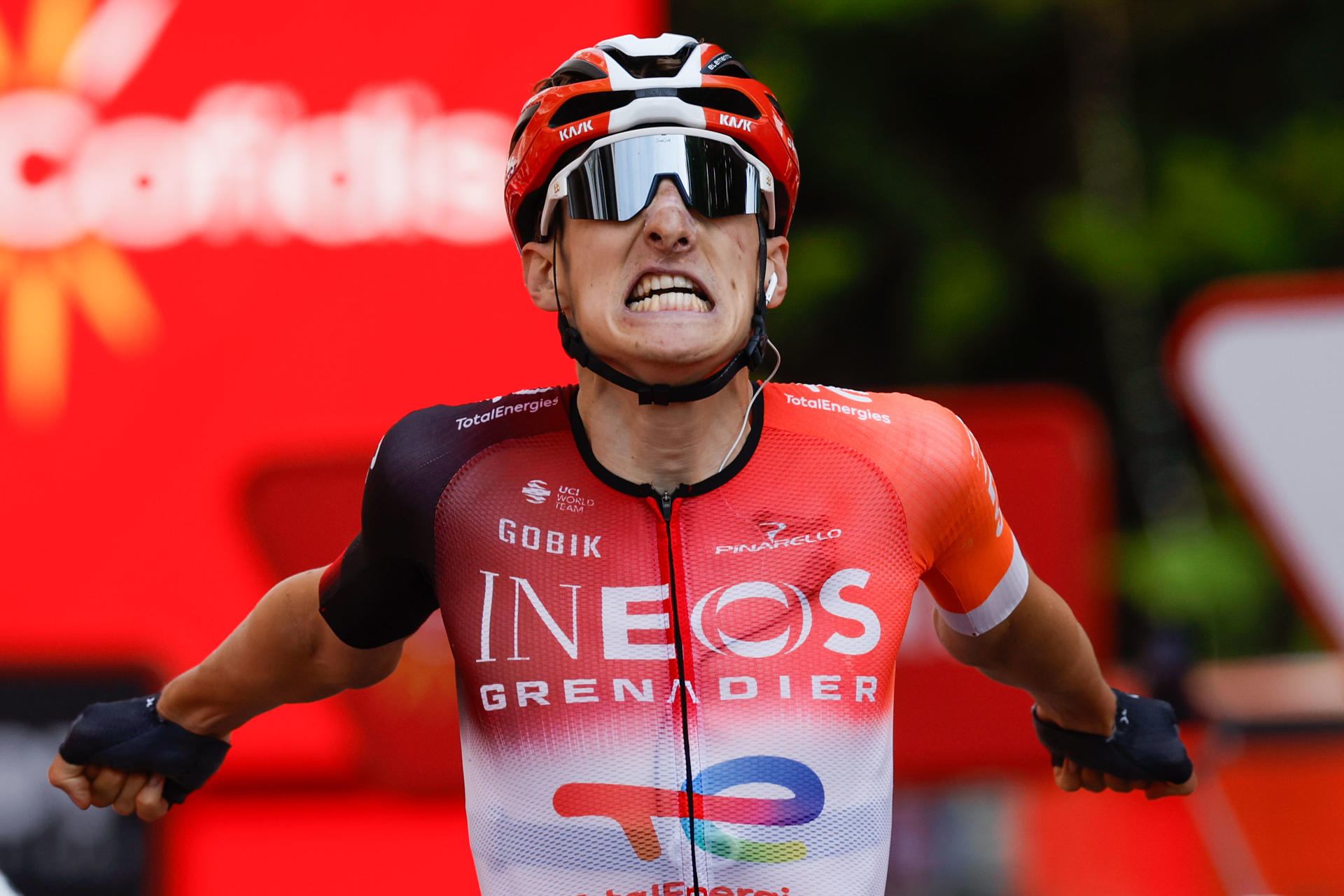 Turner ganó la cuarta etapa de La Vuelta a España y Vingegaard ya no es el líder