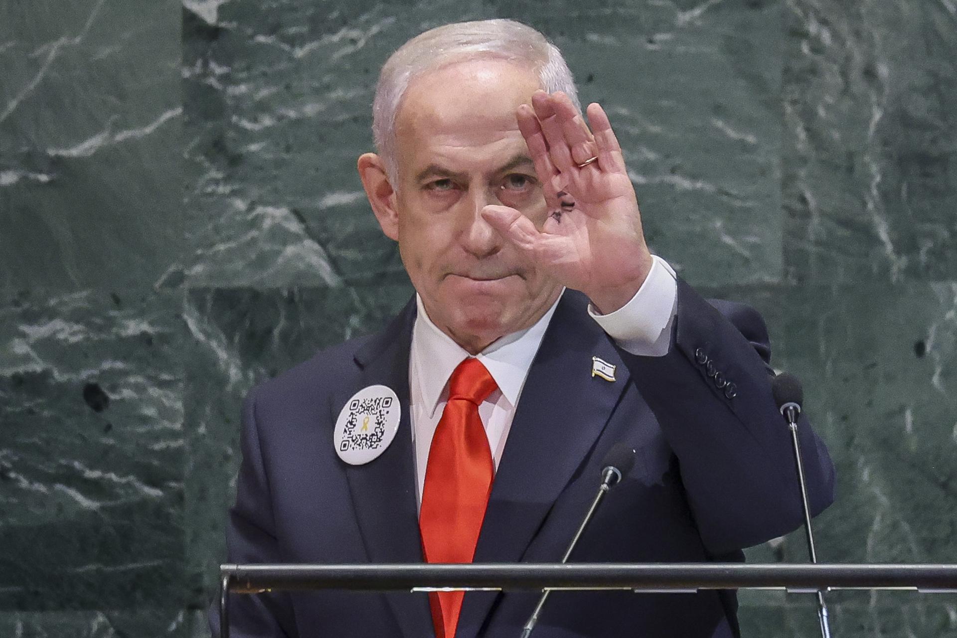 Israel va a “terminar el trabajo” en la Franja de Gaza, dice Netanyahu ante la ONU