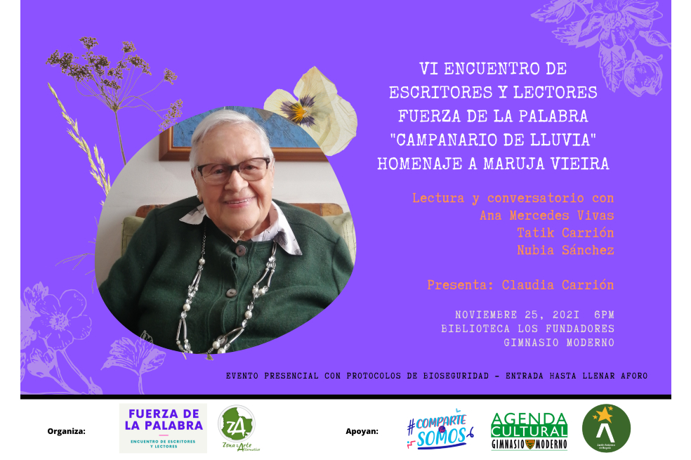 Homenaje a Maruja Vieira: larga vida a la poesía