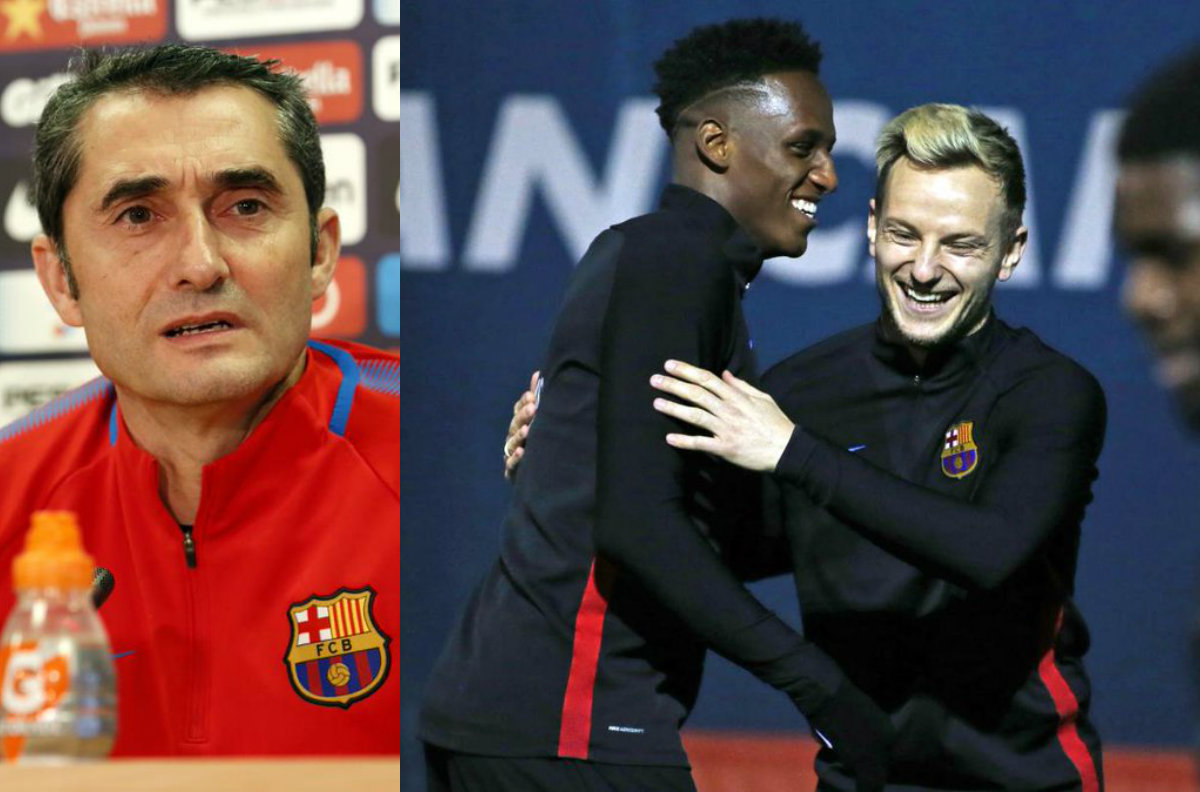 Valverde de Yerry Mina: «Tiene posibilidades pero no puedo asegurar que va a jugar»