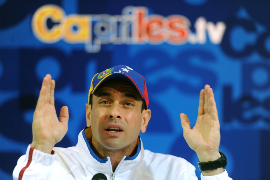 El líder opositor venezolano Henrique Capriles./ AFP