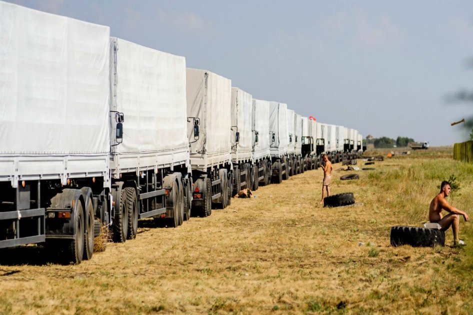 Así avanzó el convoy ruso en territorio Ucraniano / AFP
