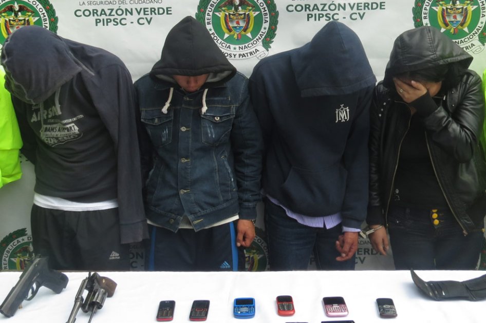 Cae banda dedicada a robar en buses intermunicipales de Cundinamarca