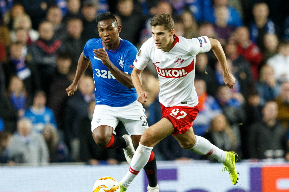 Alfredo Morelos se disculpó por su quinta expulsión con el Rangers de Escocia