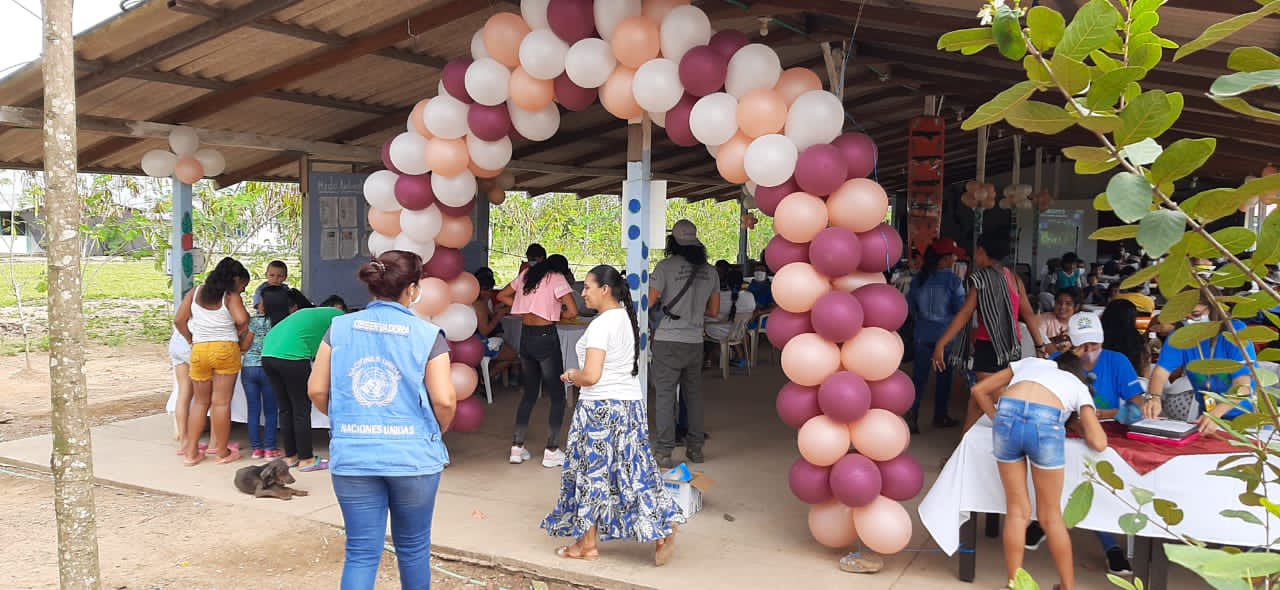 En el Espacio Territorial de reincorporación (ETCR) Charras habitan 137 excombatientes, alrededor de 70 son mujeres.
