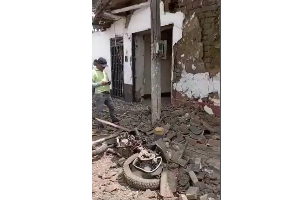 Se registró explosión de moto bomba en Caloto, Cauca