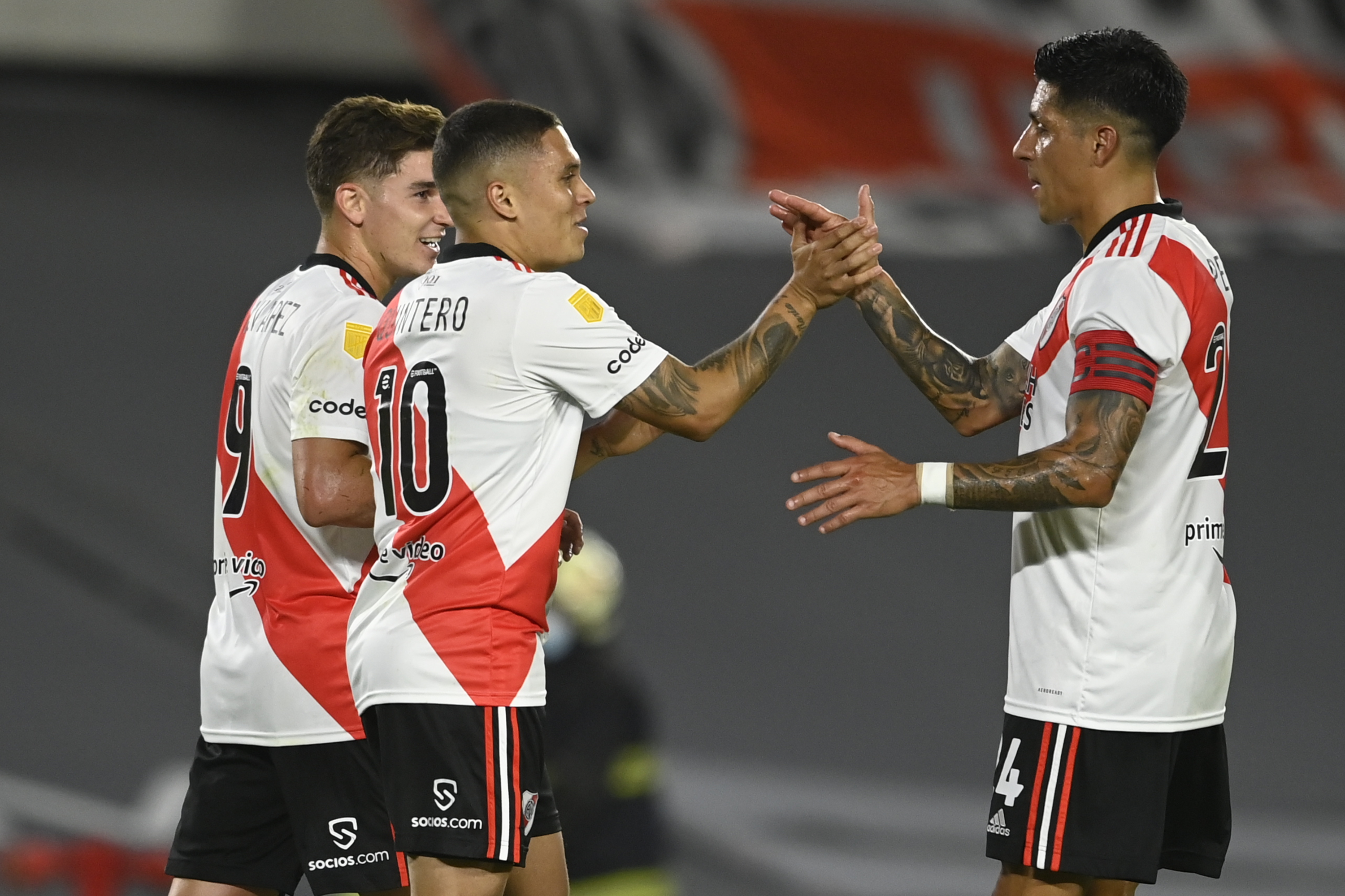 Juan Fernando Quintero, figura con River Plate en la antesala del Superclásico