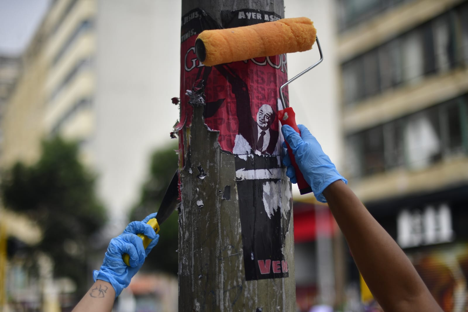 Una mano para recuperar el centro de Bogotá