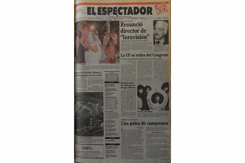 Polémica por la salida de la Unión Patriótica del Congreso