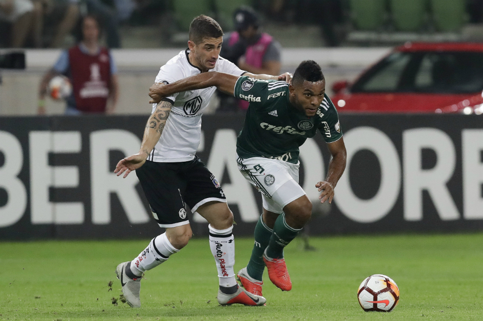Con gol de Borja, Palmeiras venció a Colo Colo y avanzó a las semifinales de la Libertadores