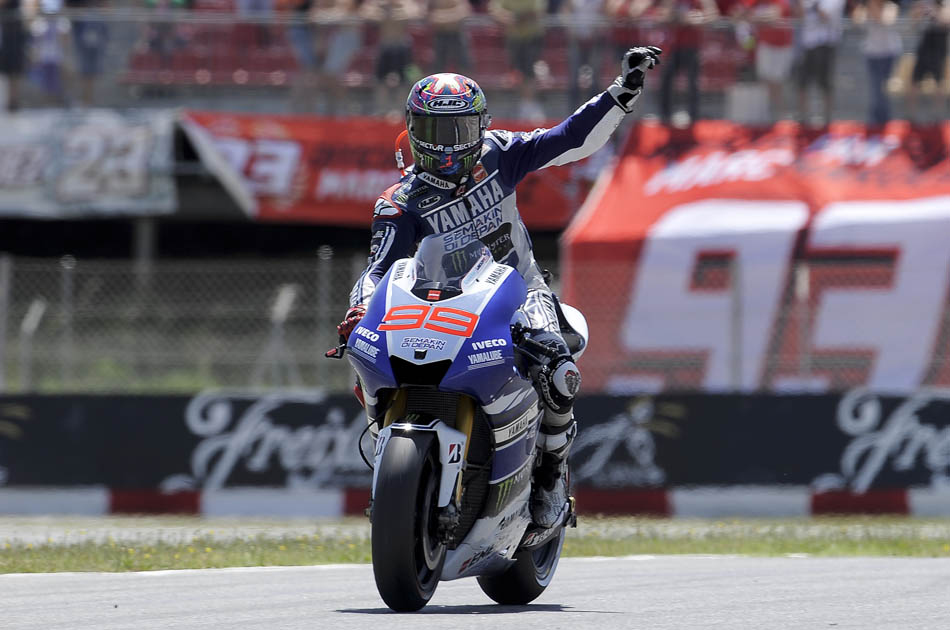 Jorge Lorenzo ganó el Gran Premio de Cataluña
