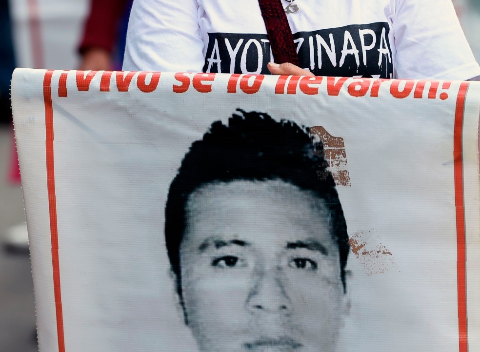 Identifican restos de uno de los 43 estudiantes desaparecidos en México en 2014