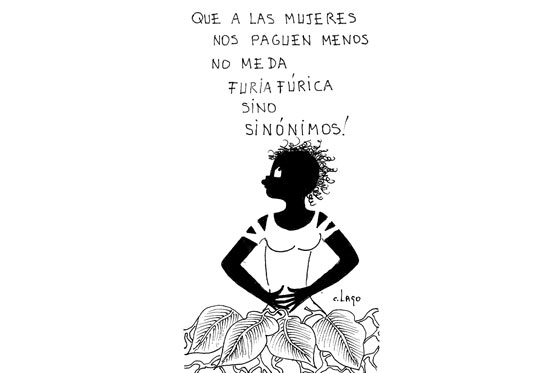 A las mujeres