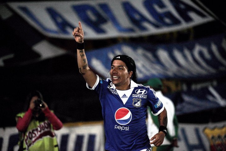 Yonny Ramírez, duda en la alineación de Millonarios para enfrentar al Júnior