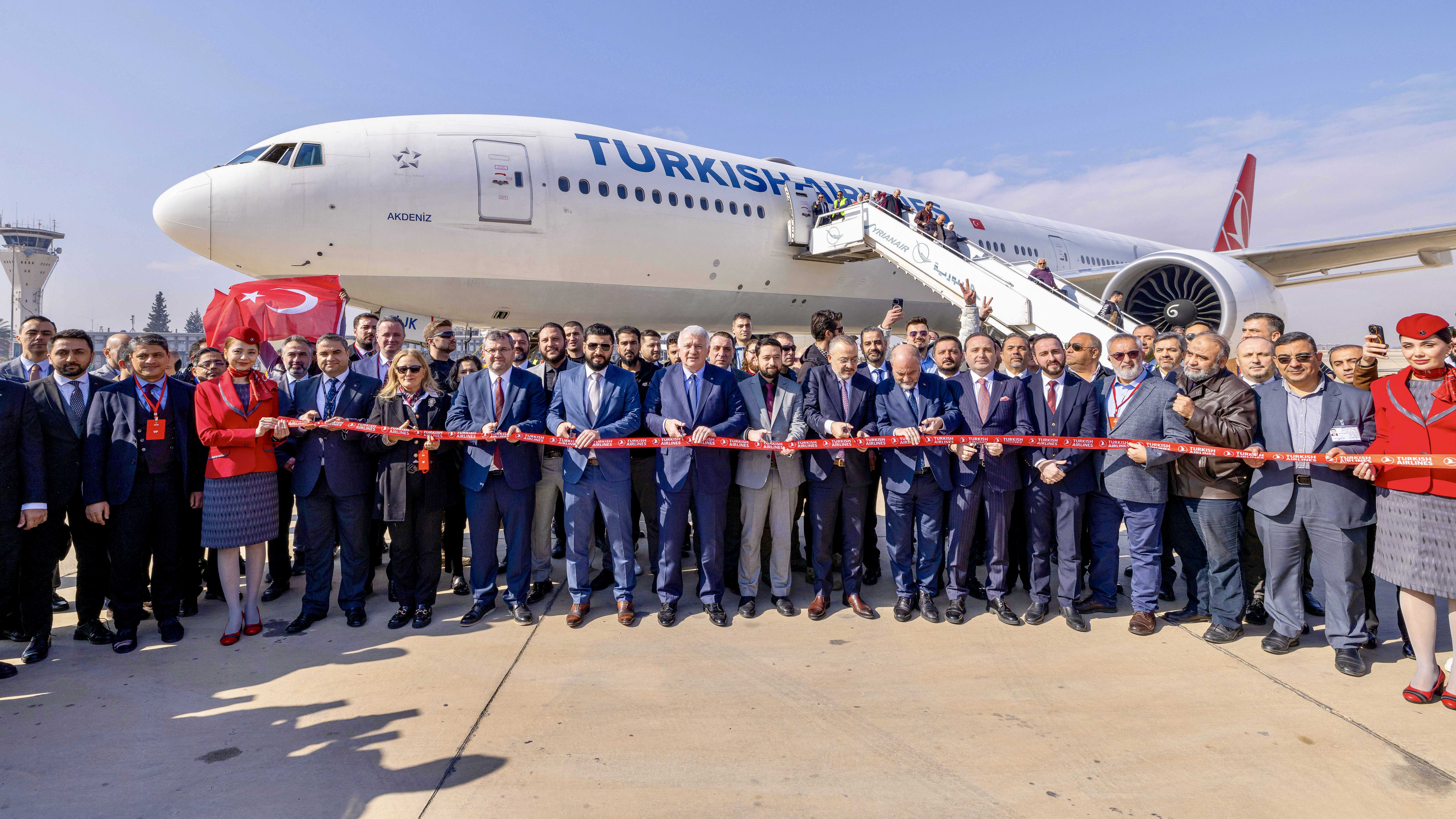Turkish Airlines operará tres vuelos semanales a Damasco los martes, jueves y domingos.